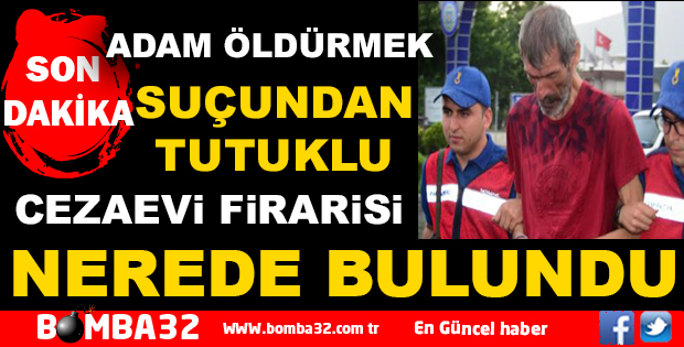 TÜRKİYE GENELİNDE ARANAN ISPARTA'LI KAÇAK MAHKUM YAKALANDI