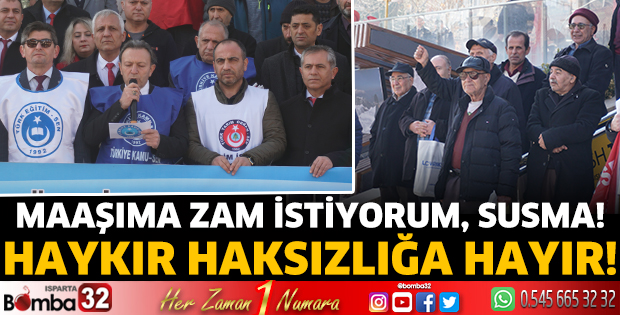 Türkiye Kamu-SEN'den basın açıklaması