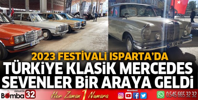 Türkiye Klasik Mercedes Sevenler Kulübünden festival
