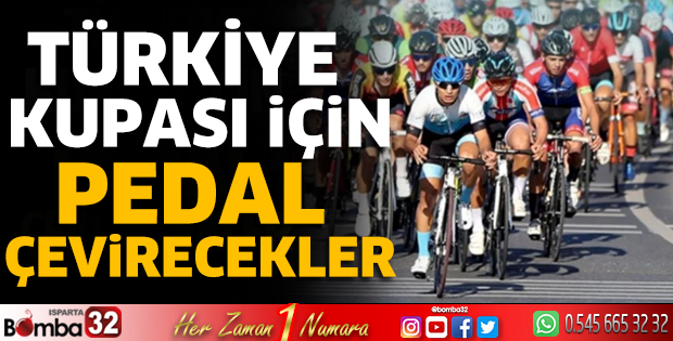 Türkiye kupası için pedal çevirecekler
