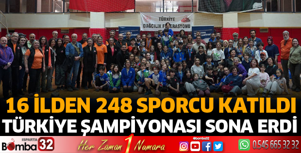 Türkiye şampiyonası sona erdi