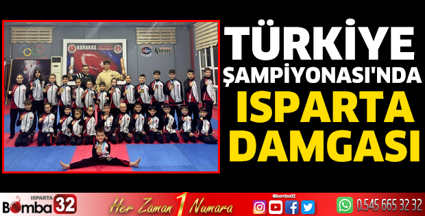 Türkiye Şampiyonası'nda Isparta Damgası