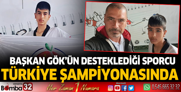 Türkiye şampiyonasında mücadele etti