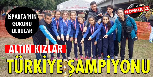 TÜRKİYE ŞAMPİYONU OLDULAR