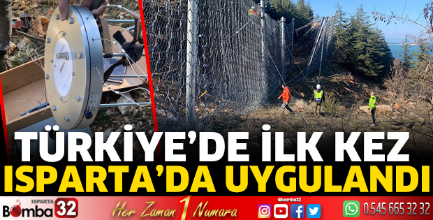 Türkiye’de ilk kez Isparta’da uygulandı