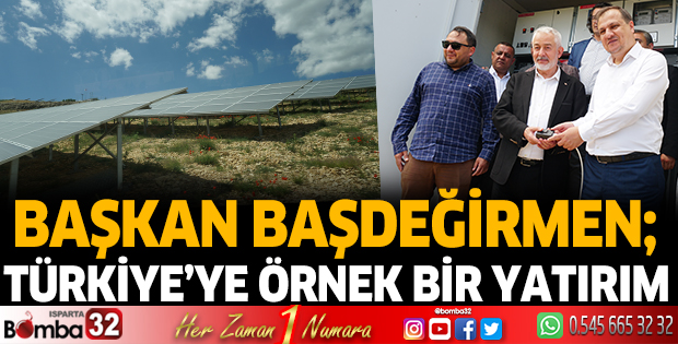 Türkiye’ye örnek bir yatırım