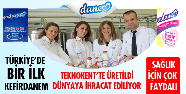 TÜRKİYE'DE BİR İLK KEFİRDANEM!