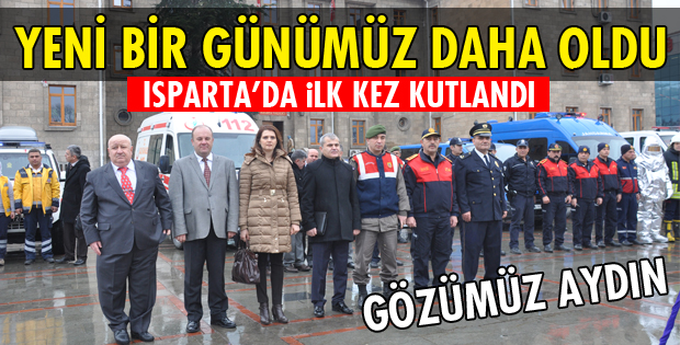 TÜRKİYE'DE İLK DEFA ISPARTA'DA UYGULANMIŞTI