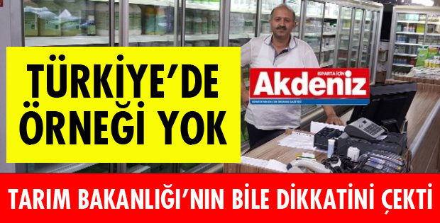 Türkiye'de örneği yok Tarım Bakanlığı'nın bile dikkatini çekti
