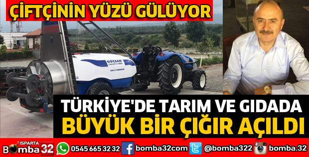 TÜRKİYE'DE TARIM VE GIDADA BÜYÜK BİR ÇIĞIR AÇILDI