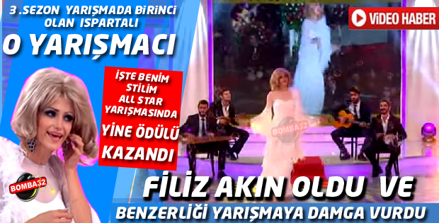 TÜRKİYENİN EN STİL KADINI ISPARTALI YİNE ÖDÜL KAZANDI