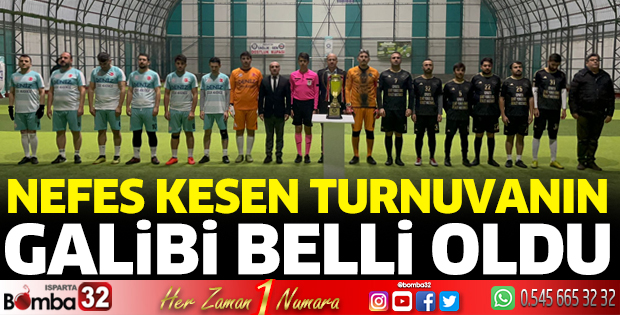 Turnuvanın galibi belli oldu