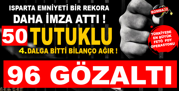 Tutuklu sayısı 50'ye ulaştı