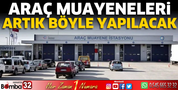 TÜVTÜRK’ten, araç muayenelerinde yenilik