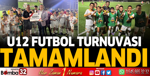 U12 Futbol Turnuvası tamamlandı