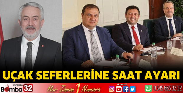 Uçak seferlerine saat ayarı
