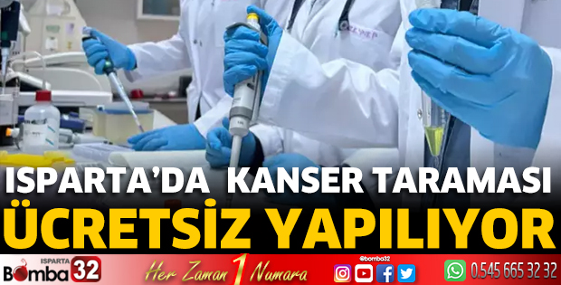 Ücretsiz kanser taraması başlatıldı