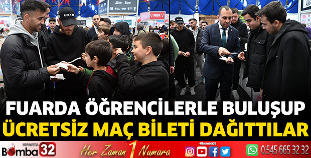 Ücretsiz maç bileti dağıttılar 
