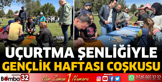 Uçurtma Şenliğiyle Gençlik Haftası Coşkusu