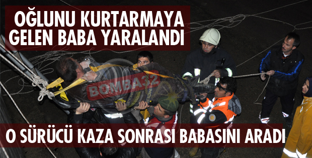 UÇURUMDA MAHSUR KALDI