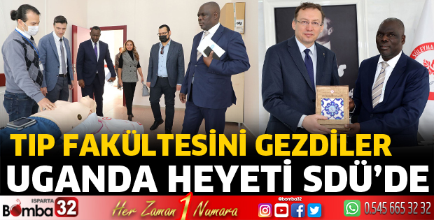 Uganda Heyeti SDÜ’de