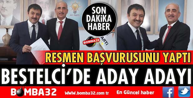UĞUR BESTELCİ ADAY ADAYI OLDU