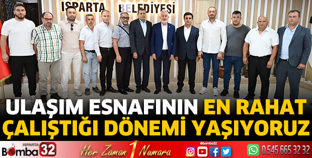 Ulaşım esnafının en rahat çalıştığı dönemi yaşıyoruz