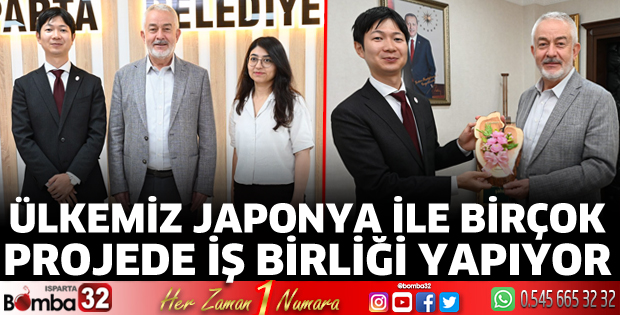 Ülkemiz Japonya ile birçok projede iş birliği yapıyor