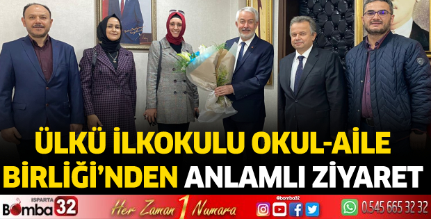 Ülkü İlkokulu Okul-Aile Birliği’nden Anlamlı Ziyaret