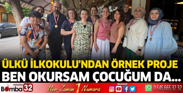 Ülkü İlkokulu'ndan örnek proje