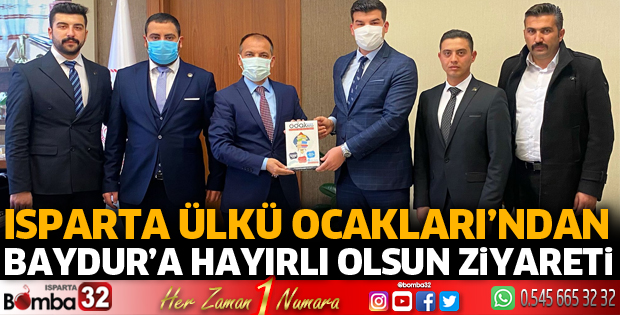 ÜLKÜ OCAKLARINDAN MÜDÜR BAYDUR'A ZİYARET