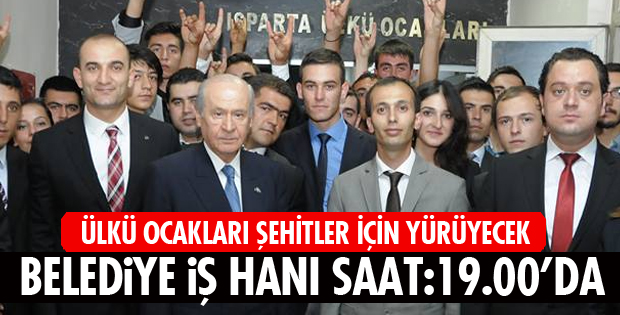 ÜLKÜ OCAKLARINDAN YÜRÜYÜŞ!
