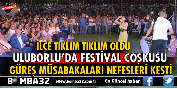 ULUBORLU'DA KİRAZ FESTİVALİ COŞKUSU