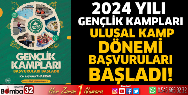 Ulusal Kamp Dönemi başvuruları başladı!