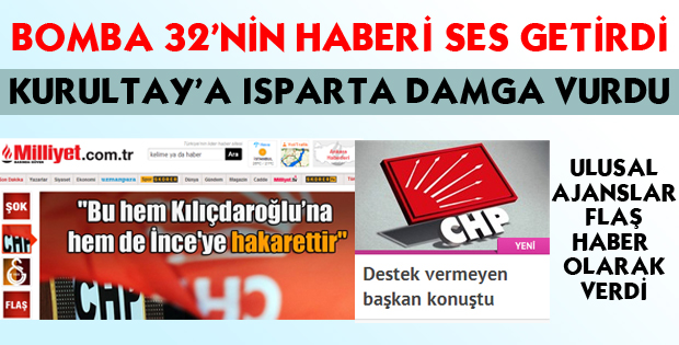 ULUSALDA GENİŞ YER BULDU