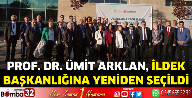 Ümit Arklan İLDEK Başkanlığına Yeniden Seçildi