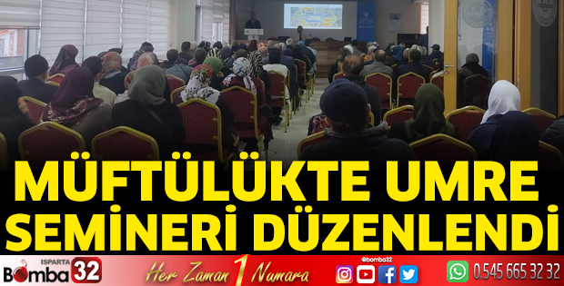 Umre Semineri düzenlendi