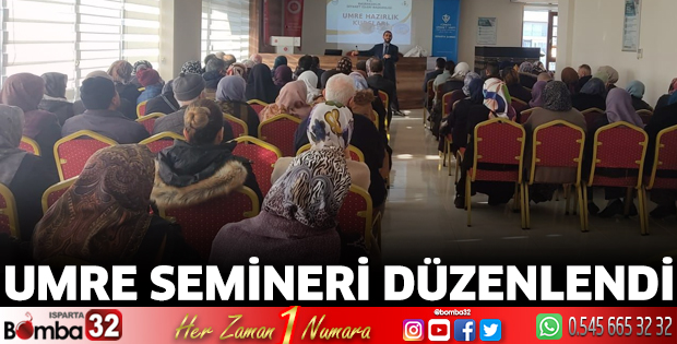 Umre Semineri düzenlendi