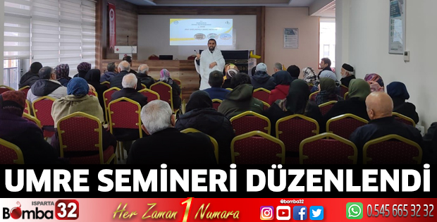 Umre Semineri düzenlendi