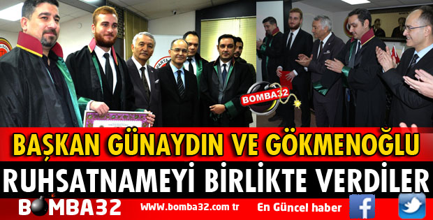 UMUT ÇETİN AVUKAT RUHSATINI ALDI