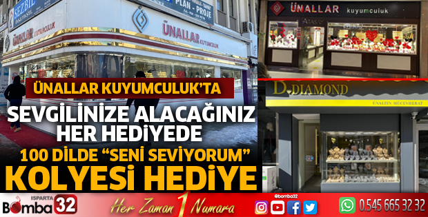 Ünallar Kuyumculukta Sevgililer Gününe özel kampanya