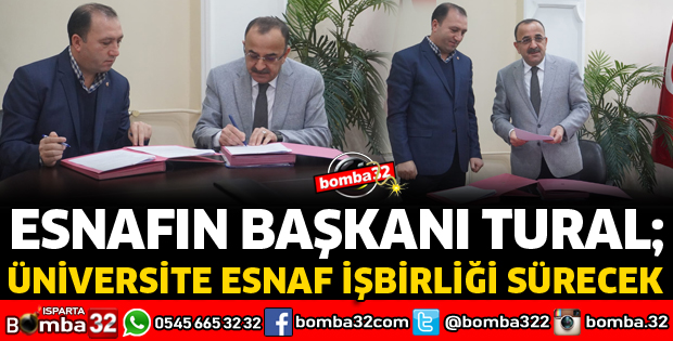 ÜNİVERSİTE ESNAF İŞBİRLİĞİ SÜRECEK