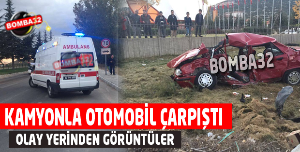 Üniversite Kavşağı'nda Kaza: 1 Yaralı