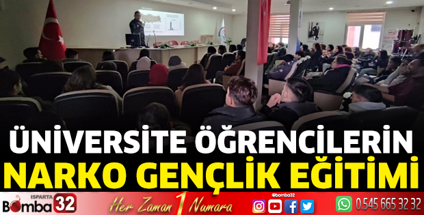 Üniversite öğrencilerin Narko Gençlik Eğitimi