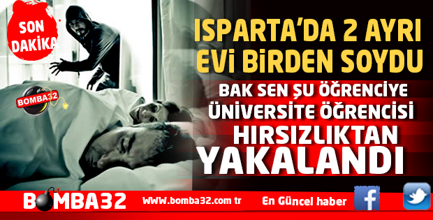 ÜNİVERSİTE ÖĞRENCİSİ HIRSIZLIKTAN YAKALANDI
