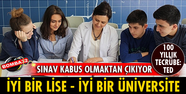 ÜNİVERSİTE SINAVI KABUS OLMAKTAN ÇIKIYOR