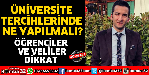 ÜNİVERSİTE TERCİHLERİNDE NE YAPILMALI