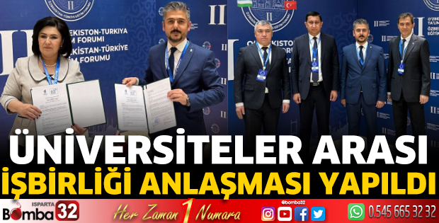Üniversiteler arası işbirliği anlaşması yapıldı