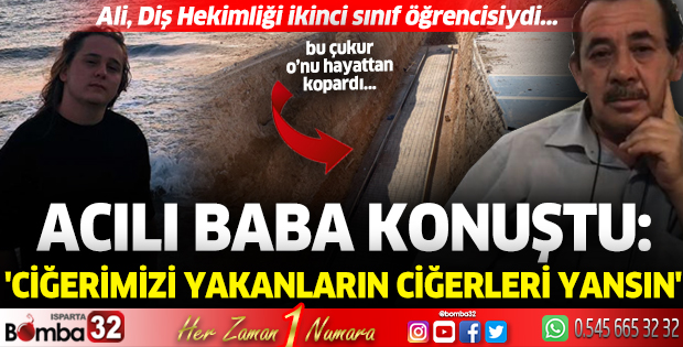 Üniversiteli Ali, 7 metreden inşaat çukuruna düşüp öldü