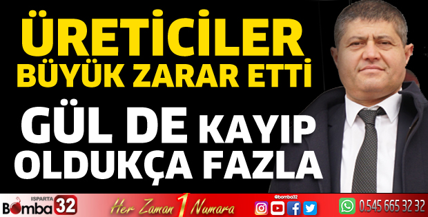 Üreticiler büyük zarar etti 